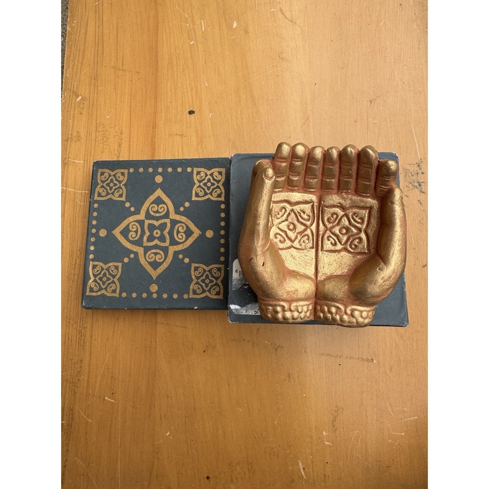 Sharing Light Mudra Candleholder Ten Thousand Villages Tealight With Box